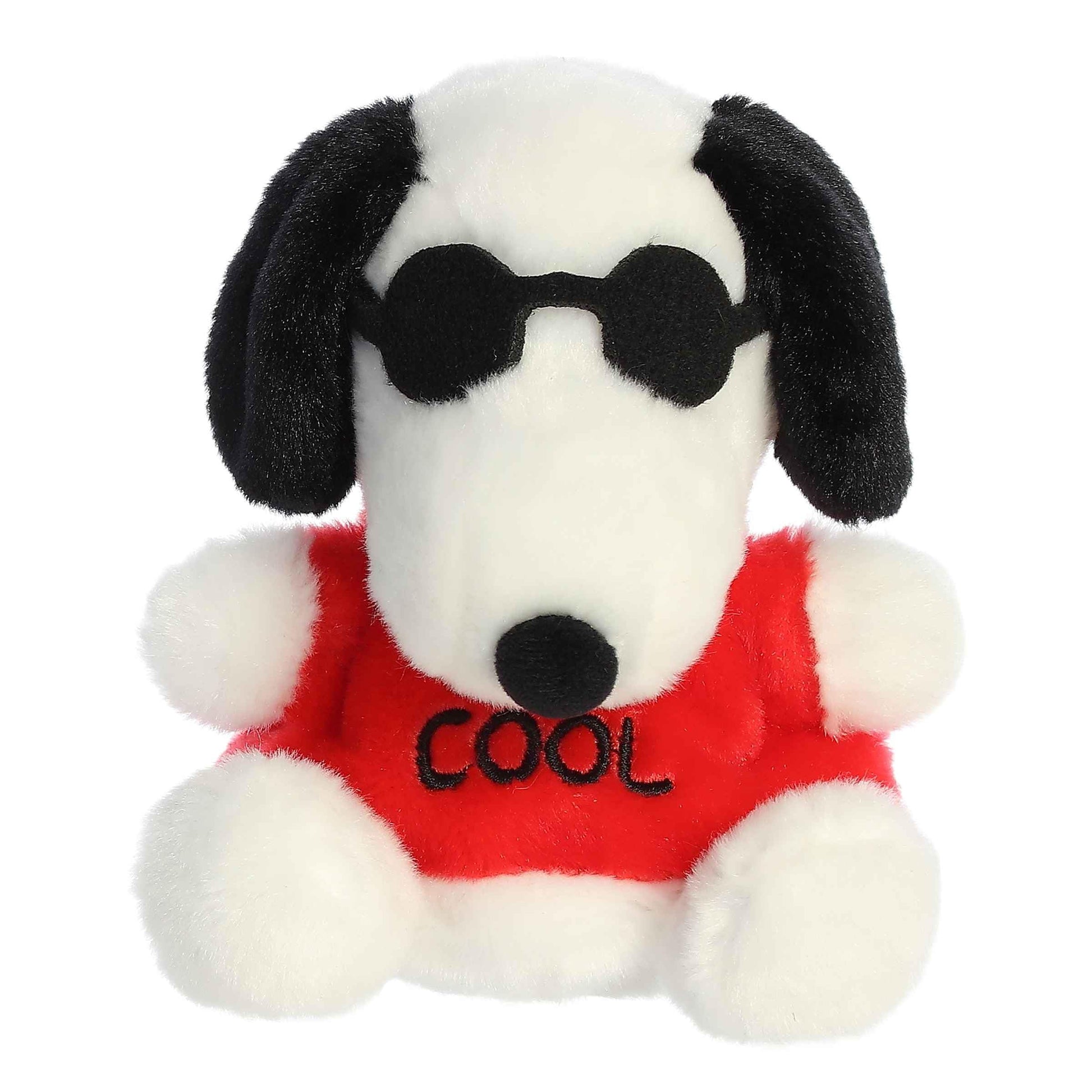 Aurora® Adorable Peanuts® Palm Pals™ Joe Cool Stuffed Animal - Officially Licensed Toys for All Snoopy Fans - Nostalgic Gift for Adults and Birthday