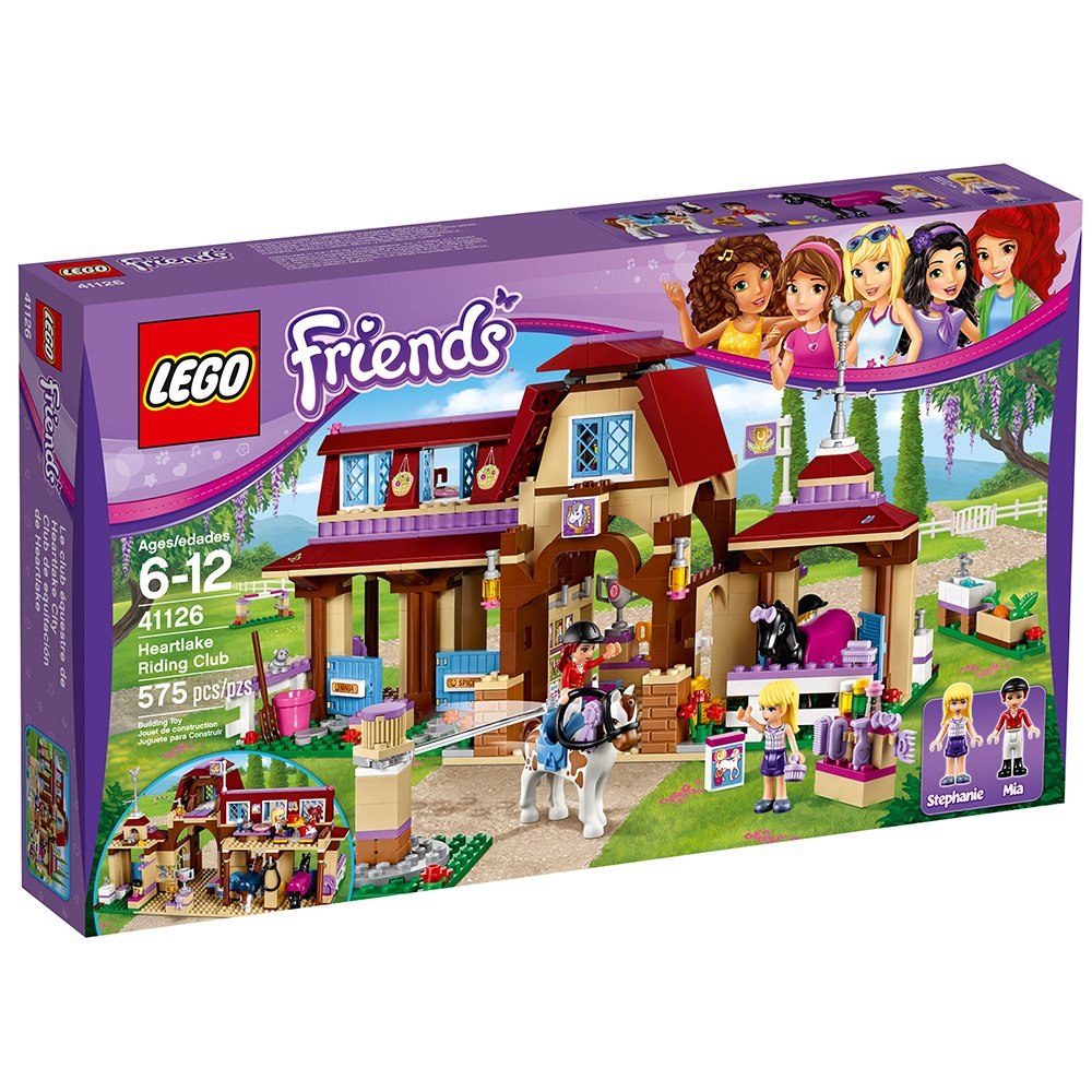 LEGO Friends 41126 Heartlake Riding Club Building Kit (575 Piece)