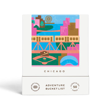 Reach International Outfitters Chicago Adventure Bucket List: 50 Scratch-Off Cards for Outdoor Activities, Tourist Attractions, and Road Trips