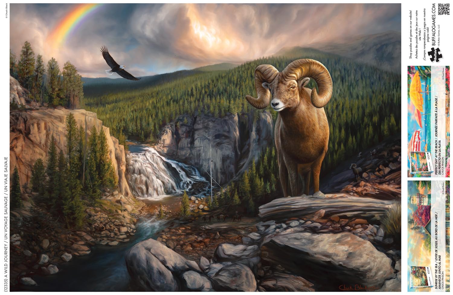 Buffalo Games - A Wild Journey - 1000 Piece Jigsaw Puzzle for Adults