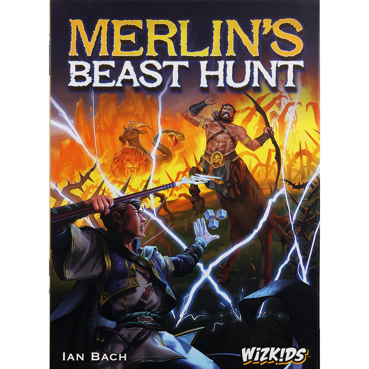 Merlin's Beast Hunt - WizKids Board Game | Ian Bach