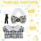 3Pcs Clothes for 17cm Doll, Anime Cosplay Dress Cute Doll Outfit Accessories,Stylish Outfit for Boys Girls Birthday Collectors