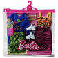 Barbie Clothes, Fashion & Accessories Pack Fashion Dolls, Set Includes 2 Complete Looks with Vibrant Outfits & Styling Pieces