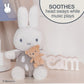 Kids Preferred Miffy Baby Keywind Musical - Super Soft Plush Toy, Plays Rockabye Baby, Swaying Head, Neutral Colors, Ages 0 Months and Up, 12 in