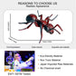 JOKFEICE Realistic Animal Figures Red Ant Figurines Insect Toy, Science Project, Cake Topper, Early Educational Toys Birthday for Toddlers Kids Age 3