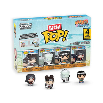 Funko Bitty Pop! Naruto Shippuden: Tenten, Madara (6th Paths), Might Guy, Itachi Uchiha, with a 1 in 6 Chance for Naruto (6th Path) - 0.9 Inch (2.2