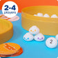 Learning Resources Dumpling Dash Fine Motor Math Game - Squishy Dumpling Toy, Montessori Counting Toys, Kids Board Game, Play Food, Homeschool Toddler