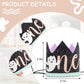 Rweseo Spooky One Birthday Crown,Halloween Party First Birthday Crown