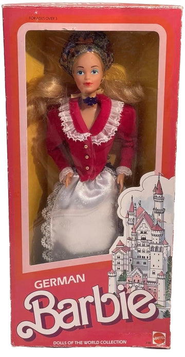 Mattel Dolls of the World German Barbie 1st Edition (1987)