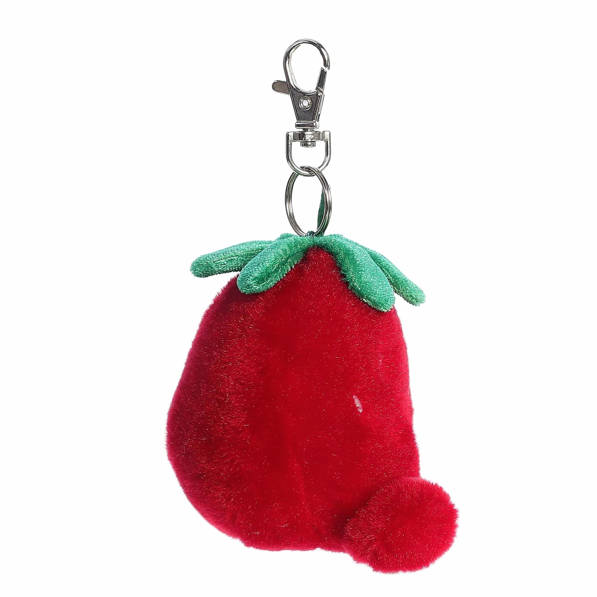Aurora® Adorable Palm Pals™ Juicy Strawberry™ Clip-On- Fun Collectible Plush for Kids and Adult Collectors - Perfect for Backpacks and Birthday Gifts