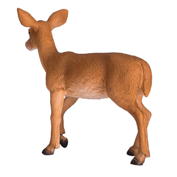 MOJO - White Tailer Deer Doe | Hand-Painted Toy Figure | Woodland Collection | True to Life & Highly Detailed | Designed in UK
