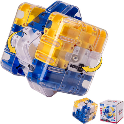 Nerfcareani 3D Cube Puzzle for Kids Color Matched Game Brain Teaser Game,Educational Learning Toys for Logical Thinking, Family Board Games, Durable