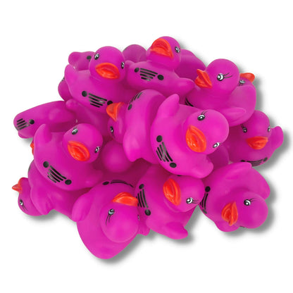 Crafters Cup VHOB You've Been Ducked Rubber Ducks | Bulk 20 Pack | Rubber Ducky 2.25 inches Wide and 1.75 inches Tall | Use with Duck Duck Tags |