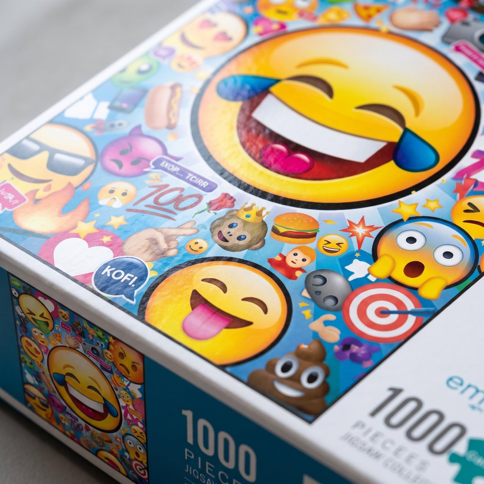 Buffalo Games - Buffalo Games - Emojis - 1000 Piece Jigsaw Puzzle for Adults Challenging Puzzle Perfect for Game Nights - Finished Puzzle Size is