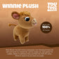 Youtooz Creators Winnie 9" Plush, Collectible Winnie from Maya Higa Creators Plush Collection