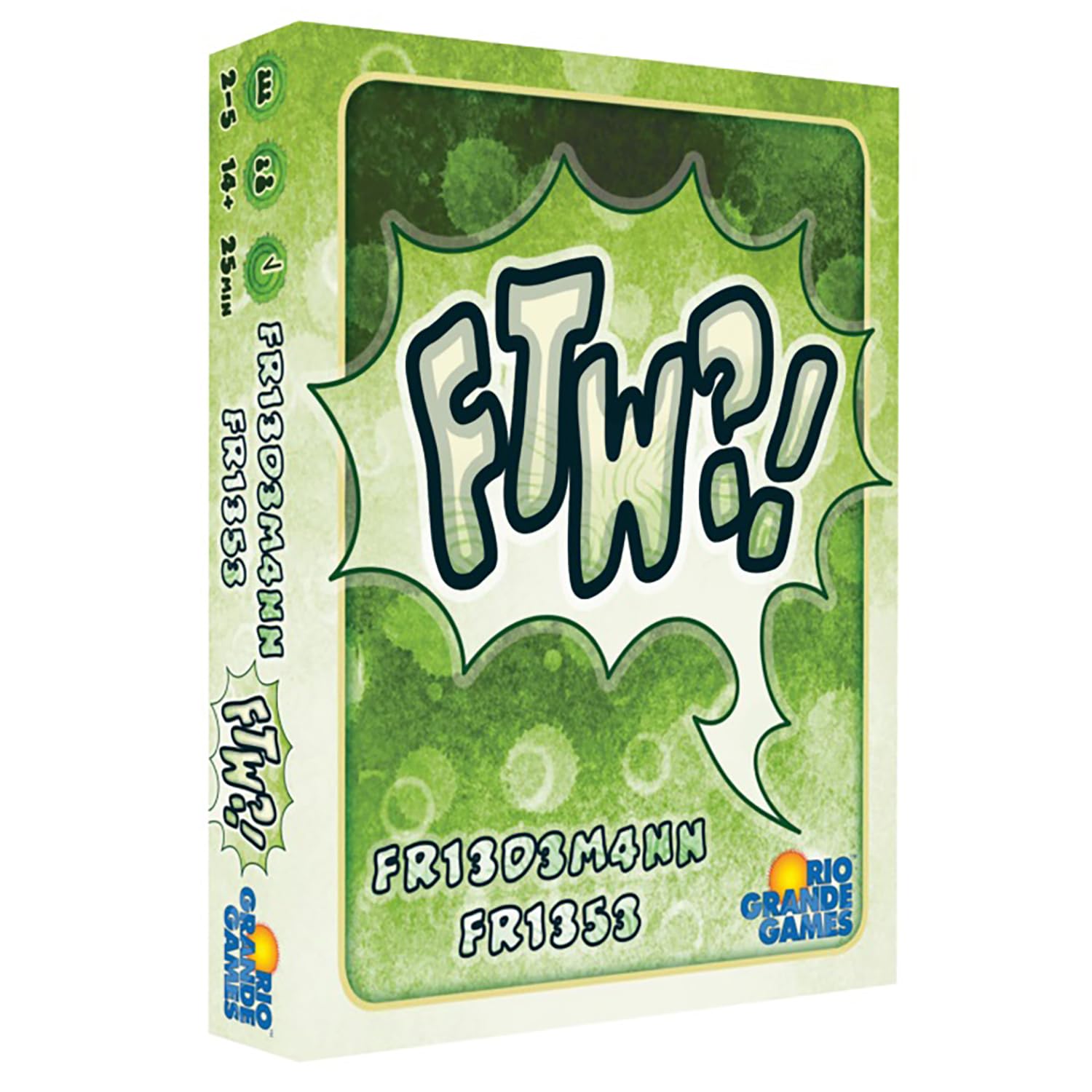 Rio Grande Games FTW? Card Game, Fast Strategy Party Games for 2-6 Players, Ages 14+, Under 30 Minutes