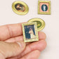 Miniature Photo Frame, Dollhouse Miniature Oil Painting, Mini Hanging Pictures, 1/12 Scale Oil Photo Frame, for Dollhouse Miniature, DIY Decortion