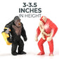 JAYKENIXO 6 Pack Monster Action Figures Set - 5 Inch Dragon Toys with Movable Joints, Detailed Creature Figures for Kids Playset, Party Favors & Gifts