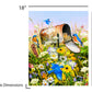Springbok's 500 Piece Jigsaw Puzzle Blue Birds - Made in USA
