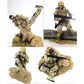 12 Inch Soldier Action Figure Model, 1/6 Realistic Army Military Navy Seal Model Set with Weapons and Accessories for Adults Military Lovers