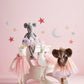 Mud Pie Swan Velvet Princess Plush