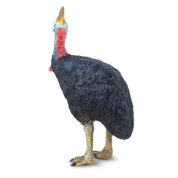 Safari Ltd. Cassowary Figurine - Detailed 3.5" Plastic Model Figure - Educational Toy for Boys, Girls, and Kids Ages 3+