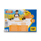 CAT Construction Toys, Junior Crew Lil' Movers Remote Control Truck, RC Car + Dump Truck, Working Headlights, with Child Friendly Controller