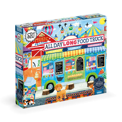 Buffalo Games - All Day Long Food Truck - 1000 Piece Puzzle for Adults
