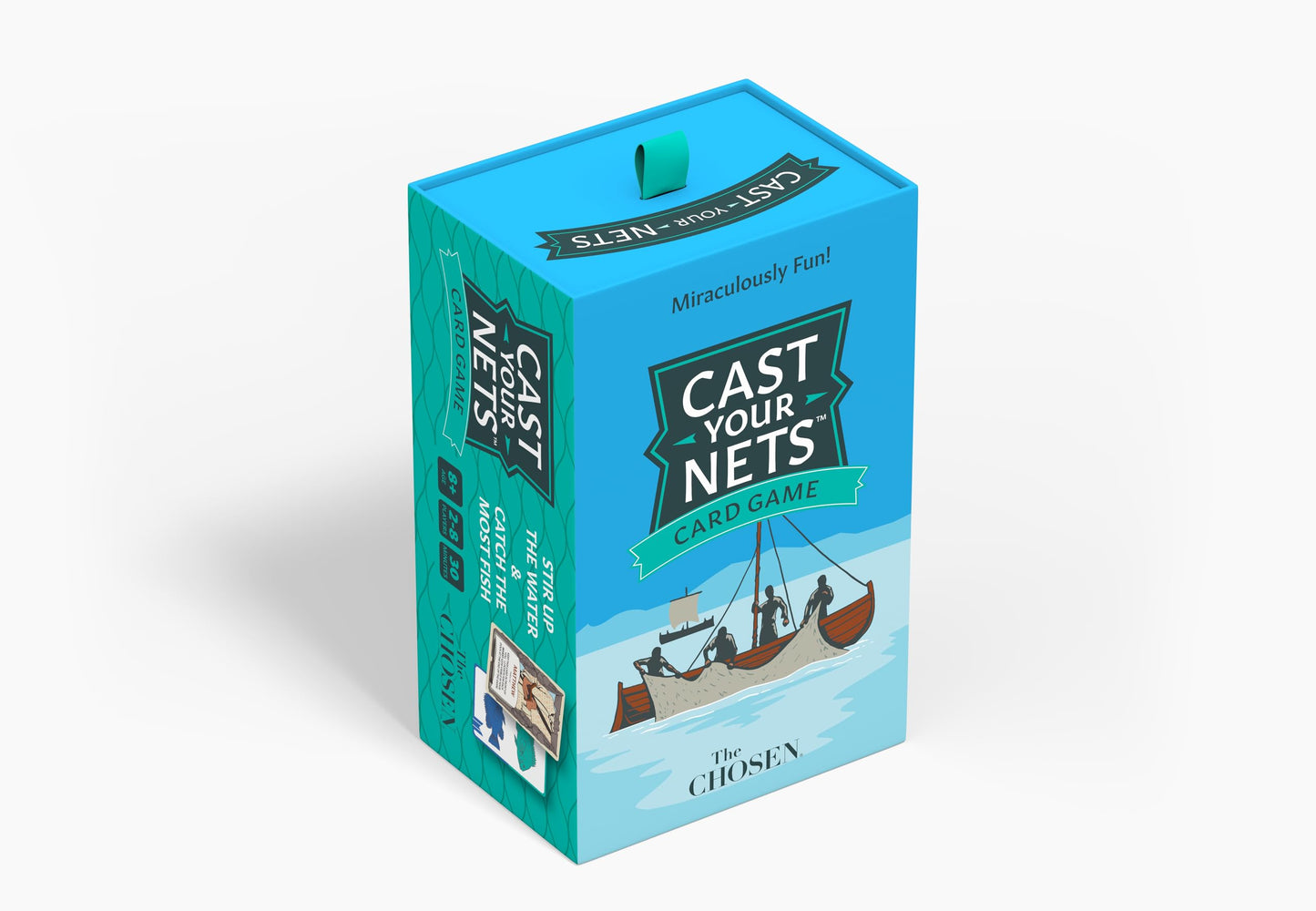The Chosen Cast Your Nets Card Game - Exciting Christian Game Inspired, Family Fun and Faith for Ages 8+
