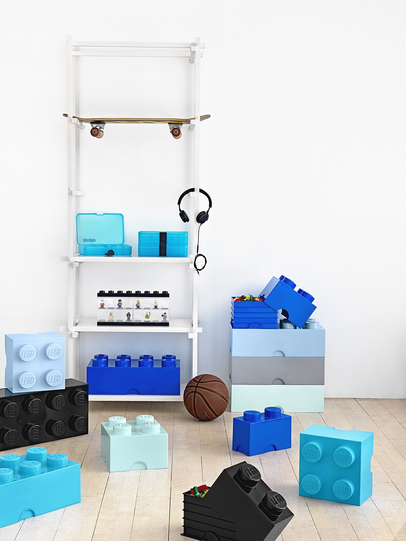 LEGO Storage Box Brick 8 White