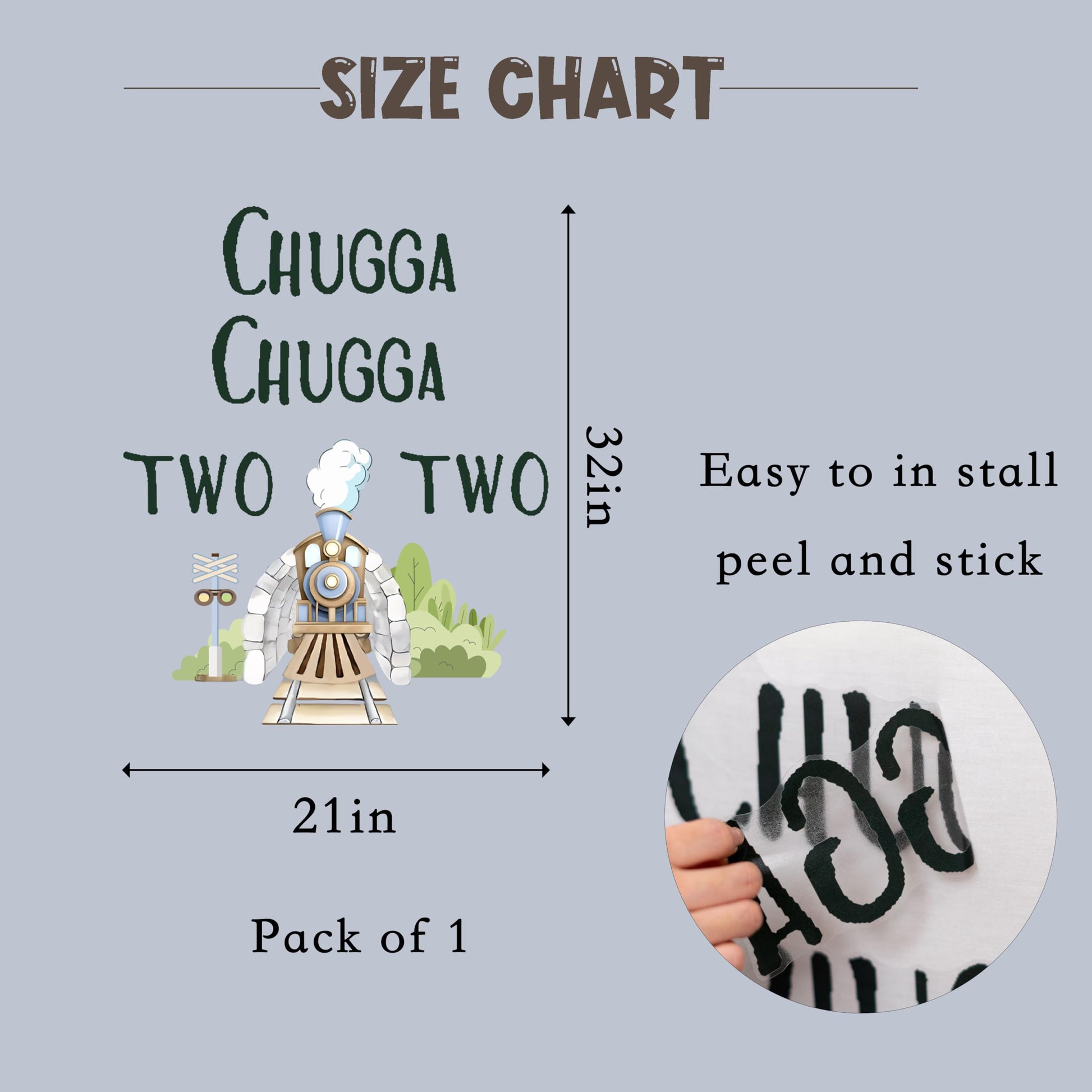 Chugga Chugga Two Two Decal