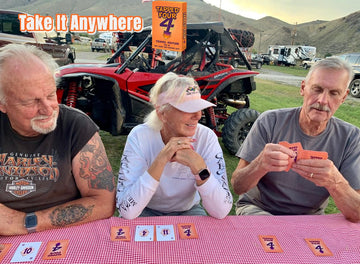 Tapped Four Travel Edition Card Game for 2-6 Players