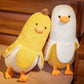 JOSON Banana Duck Plush Toy, Adorable Banana Duck Plush Animal Pillow for Boys and Girls Birthday, (Yellow 19.7")