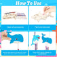 Wooden Ocean Animals Wind Chime Kit Make Your Own Sea Animal Crafts Coloring DIY Wind Chime kit for Summer Activities Birthday Favor School Home Art