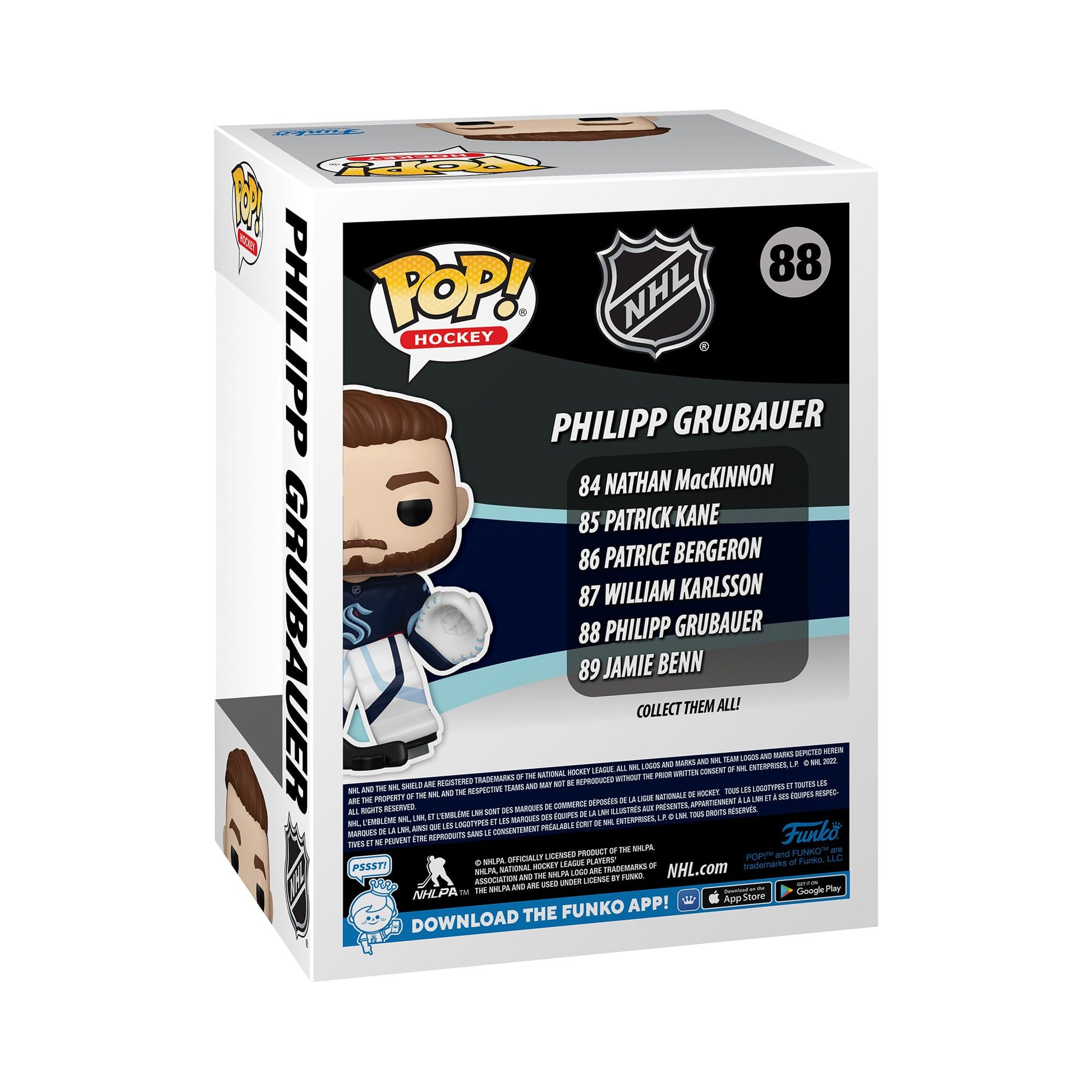 Funko Pop! NHL: Kraken - Phillip Grubauer