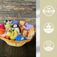 Plantlife Soft Starfish Bath Scrubby - Hand Made Natural Ramie Scrubby Safe for Kids to Use - Naturally Dyed Ramie for Shower - Kid Tested with No
