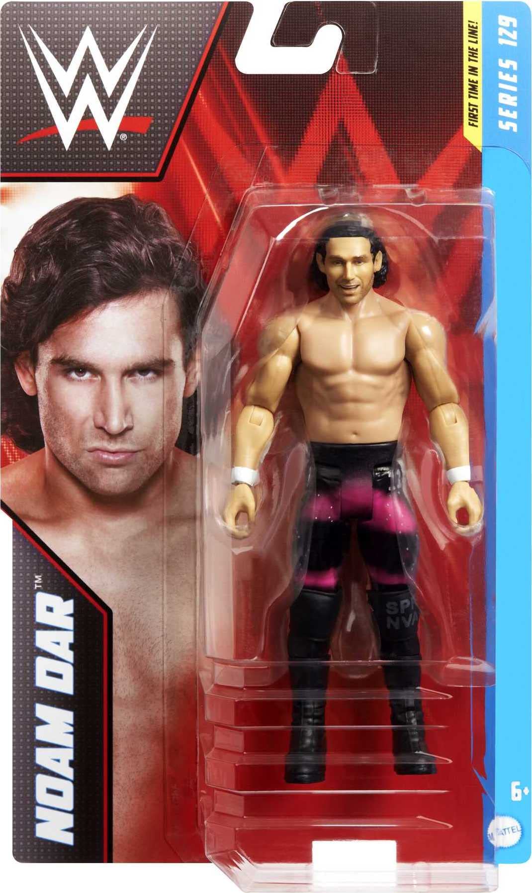 Mattel WWE Basic Noam DAR Action Figure, Series 129, Posable 6-inch Collectible for Ages 6 Years Old & Up