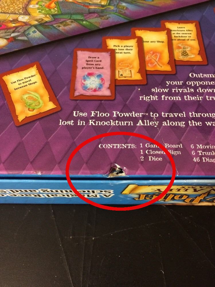 Harry Potter Diagon Alley Board Game