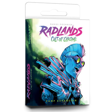 Roxley Radlands: Cult of Chrome - A High-Octane Expansion to the Post-Apocalyptic Smash Hit | Ages 14+ | Plays in 30 Minutes