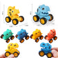 Mctuoba 18 Pcs Dinosaur Toy Pull Back Cars Party Favors for Kids Toddlers, Pinata Goodie Bag Stuffers for Birthday Party, Classroom Prizes Easter Egg