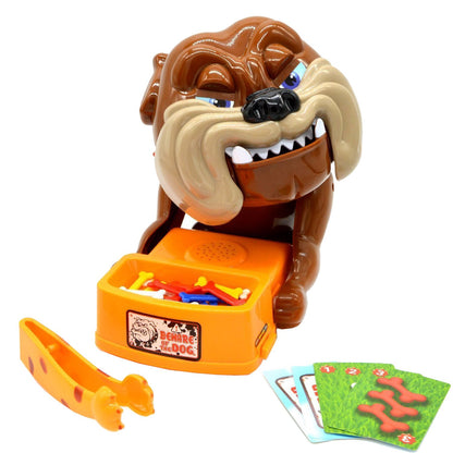 Beyoung Funny Parent Child Games Beware & Don't Wake The Dog Toys, Board Games & Electronic Pet Toys, Bad Dog Gnaw Bones(ABS)