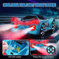 ECOSAT-QIU Remote Control Car,RC Cars Boys Toys for 6 7 8 9 10 11 12 Year Old 2.4GHz 360° Rotate RC Cars with Cool Lights, Music & Spray Effects Cool