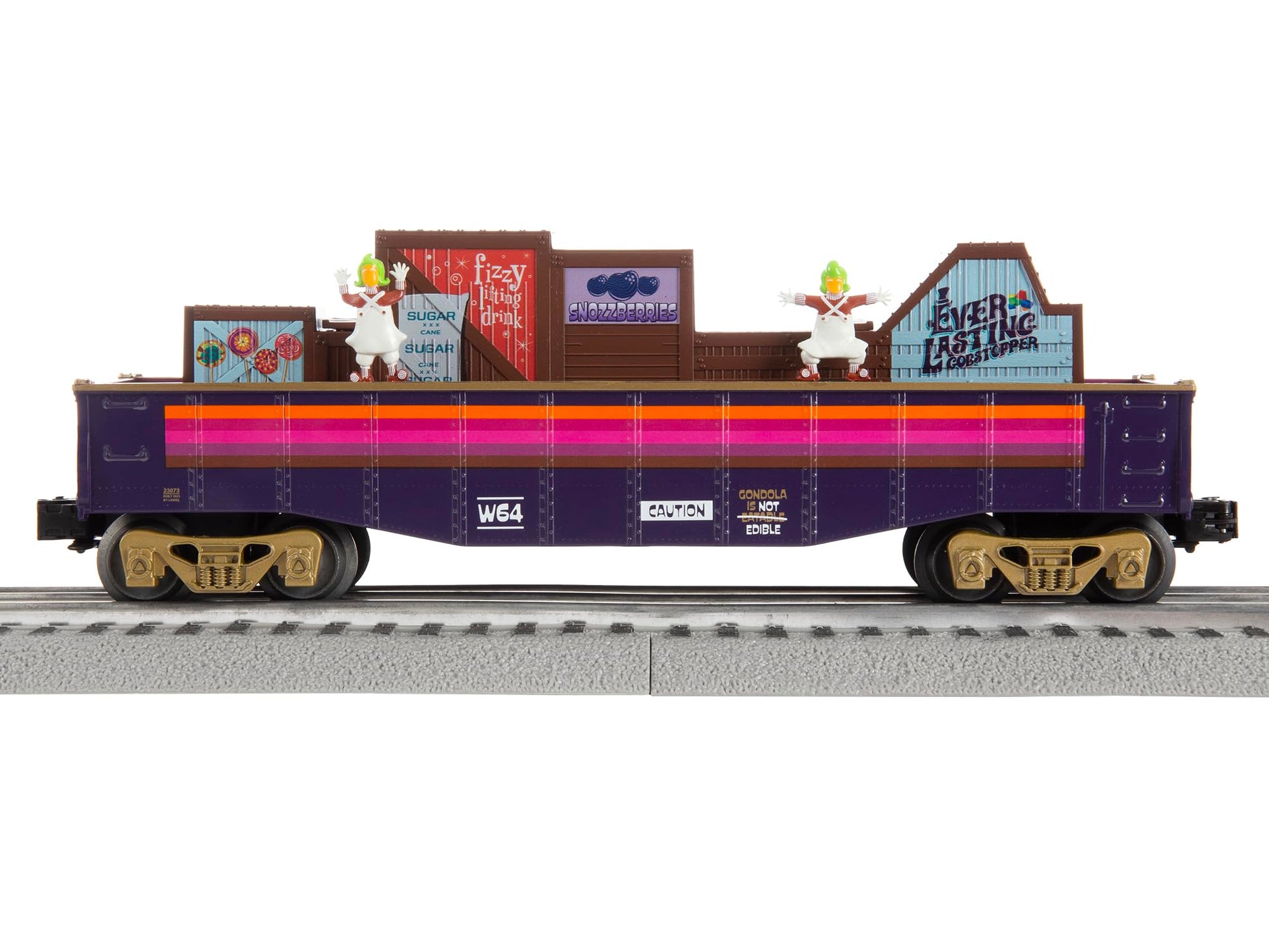 Lionel Willy Wonka & The Chocolate Factory LionChief 5.0 Electric O Gauge Train Set with Bluetooth & Remote