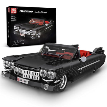 Mould King Sports Car Building Block Kits, MOC Racing Model Building Sets, Convertible Gifts for Kids Age 8+/Adults Collections Enthusiasts - 1,245