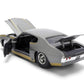 Jada Toys Bigtime Muscle 1:24 1971 Chevy Chevelle Die-cast Car - Opening Doors, Hood, Trunk, Rubber Tires(Metallic Grey)