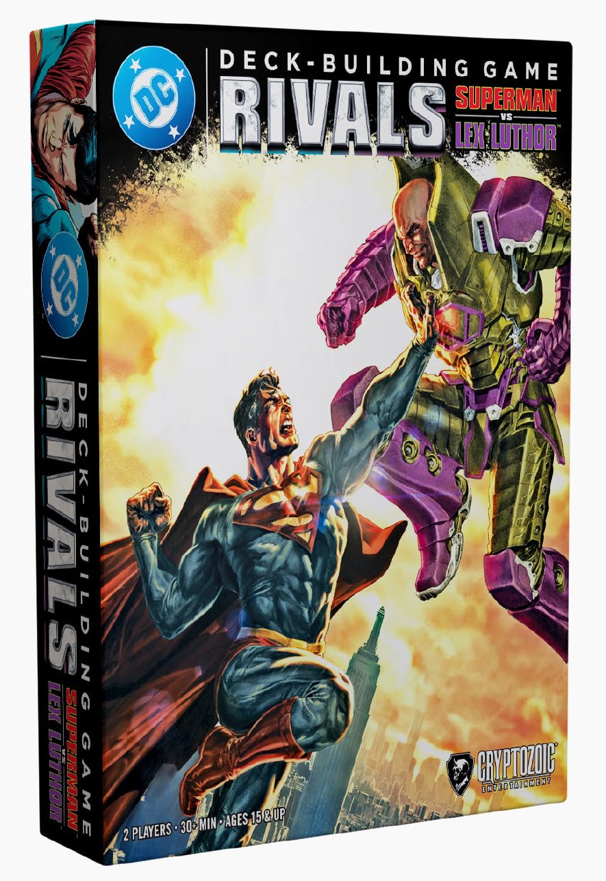 Cryptozoic Entertainment DC Deck-Building Game: Rivals - Superman vs. Lex Luthor