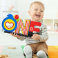 C1krint Plim Plim ONE Letter Sign Wood Table Centerpiece - 1Pcs Circus Clown Plim Plim Theme First Birthday Party Decoration Supply for One Year Old