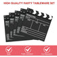 40PCS Movie Night Party Supplies Movie Theme Birthday Party Plates and Napkins Set Movie Night Disposable Dinnerwares Favors for Movie Theme Party