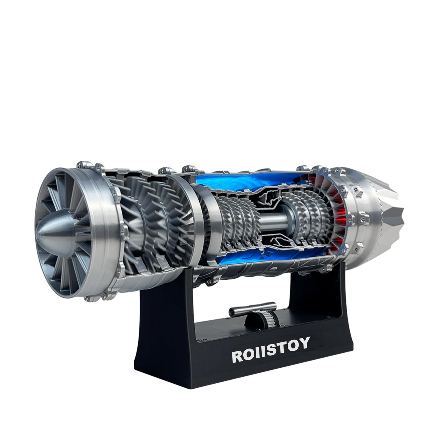 F35 jet engine model 1:18 Scale turbofan engine Model Science Educational Toy Deluxe Aviation Enthusiast Gift Desktop Decoration