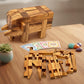 Elephant Kumiki Large - 3D Brain Teaser Wooden Puzzle